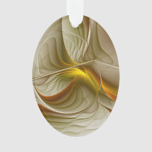 Ornamento Cores de Metais Preciosos, Arte Abstrata Fractal