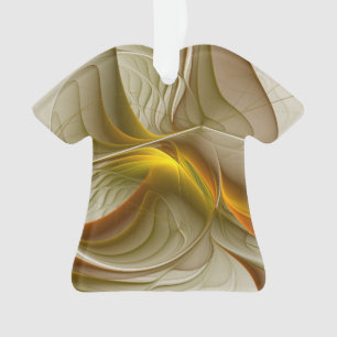 Ornamento Cores de Metais Preciosos, Arte Abstrata Fractal