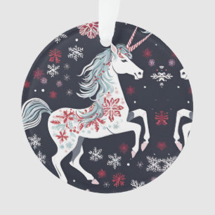Ornamento Corno de Natal bonito