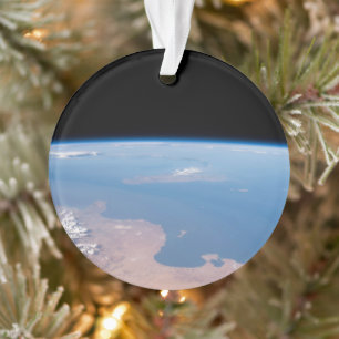 Ornamento Costa Da Tunísia E Líbia E Ilha Da Sicília