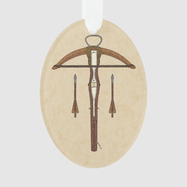 Ornamento Cotovelo medieval com parafusos (Frente)