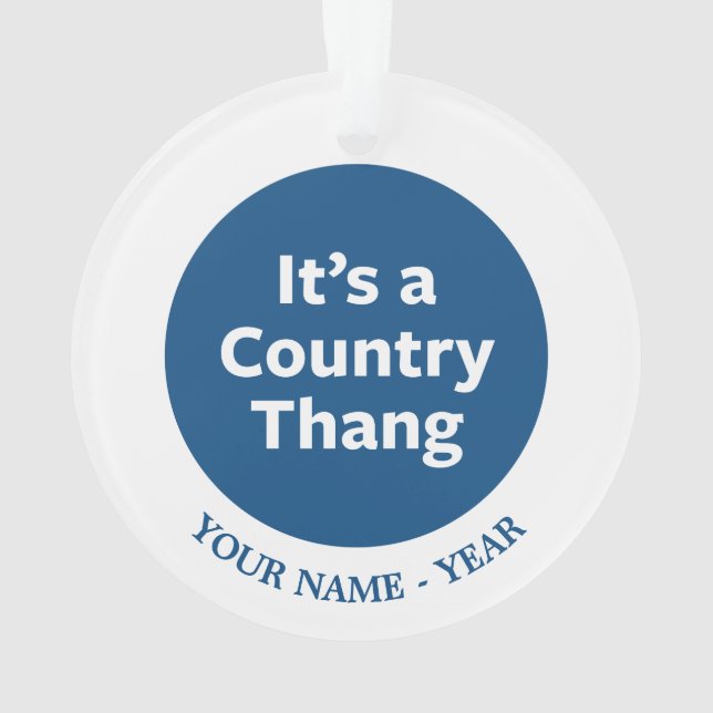 Ornamento Country Thang (Verso)