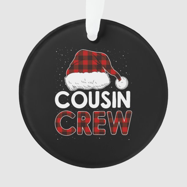 Ornamento Cousin Crew de Natal de 2021 (Frente)