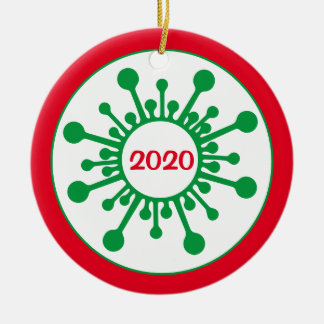 Ornamento Covid - O Ano Em Que Todos Ficamos Em Ca