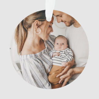 Ornamento Create Your Own Photo Custom Pic Double Sided