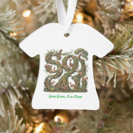 Ornamento Crescer Verde, Vivo Limpo