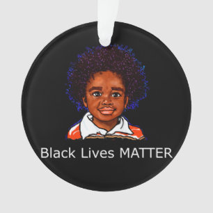 Ornamento Criança negra é importante racismo filho