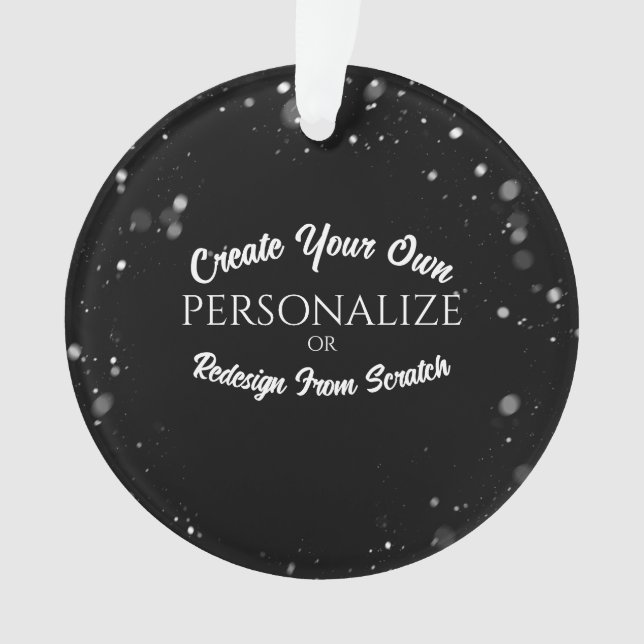 Ornamento Criar um personalizado personalizado (Frente)