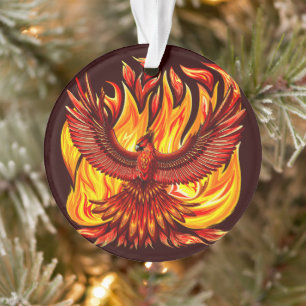 Ornamento Criatura mitológica fênix
