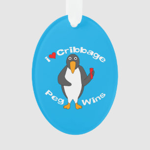 Ornamento Cribbage Peg Win