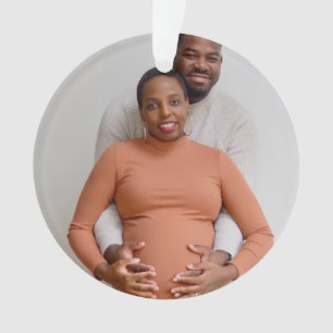 Ornamento Crie Sua Própria Foto Imagem Personalizada