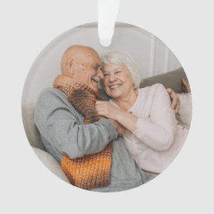 Ornamento Crie sua própria foto personalizada