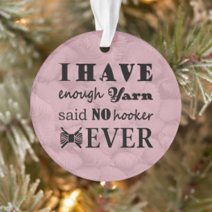 Ornamento Crochet - Artesanatos de arnês