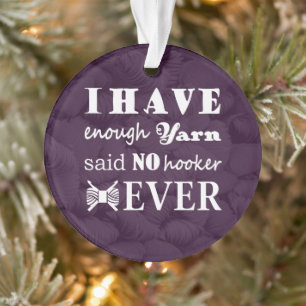 Ornamento Crochet - Artesanatos do Arco do Fio Escuro