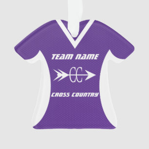 Ornamento Cross Country Purple Sports Jersey
