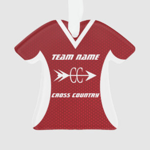 Ornamento Cross Country Red Sports Jersey