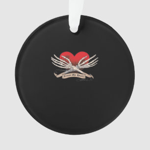 Ornamento Cruze Meu Coração (Esperança De Morrer) - Mãos Esq