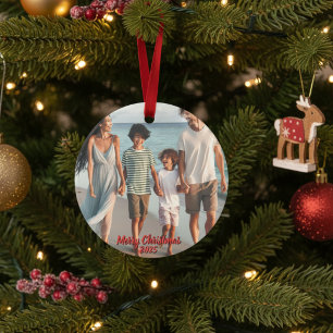 Ornamento Cruzeiro de Natal Personalizado com Foto