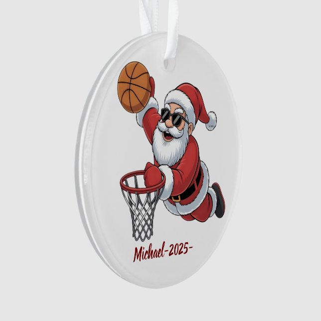 Ornamento Custom Babys First Christmas Bauble, Baby 2025 (Frente)