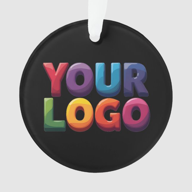Ornamento Custom Logo|Upload Your Logo | Business & Brand  (Frente)