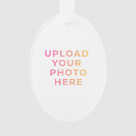 Ornamento Custom Ornament | Photo, Name & Family Keepsake