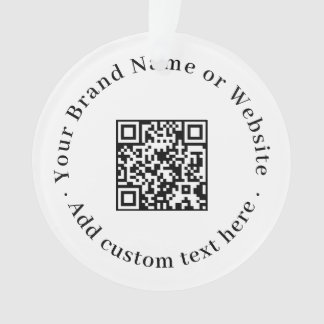 Ornamento Custom QR Code Business Modern Promotional