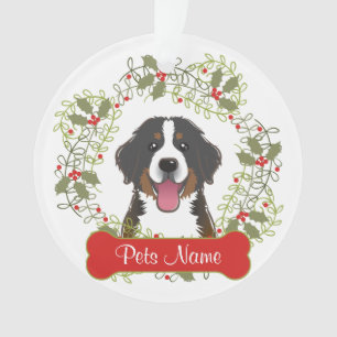 Ornamento customizável do cão de montanha de
