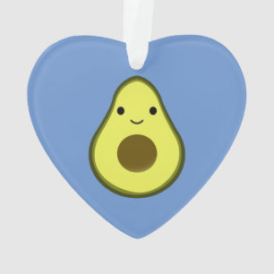 Ornamento Cute Kawaii Avocado