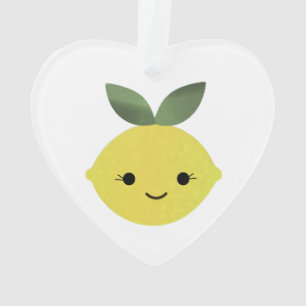 Ornamento Cute Kawaii Lemon