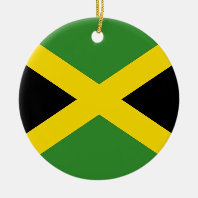 Ornamento da bandeira de Jamaica (Frente)