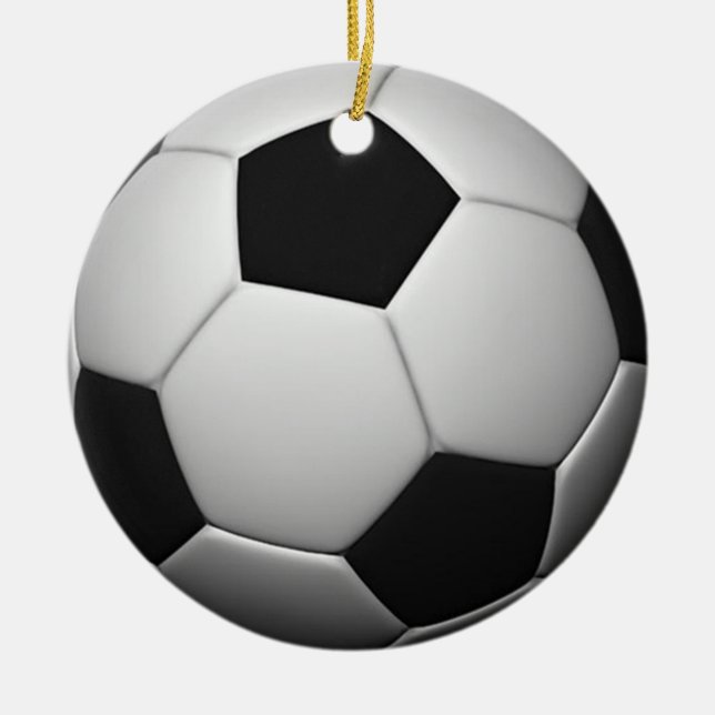 Ornamento da bola de futebol (Frente)