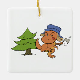 Ornamento da compra da árvore de Natal de T. Rex