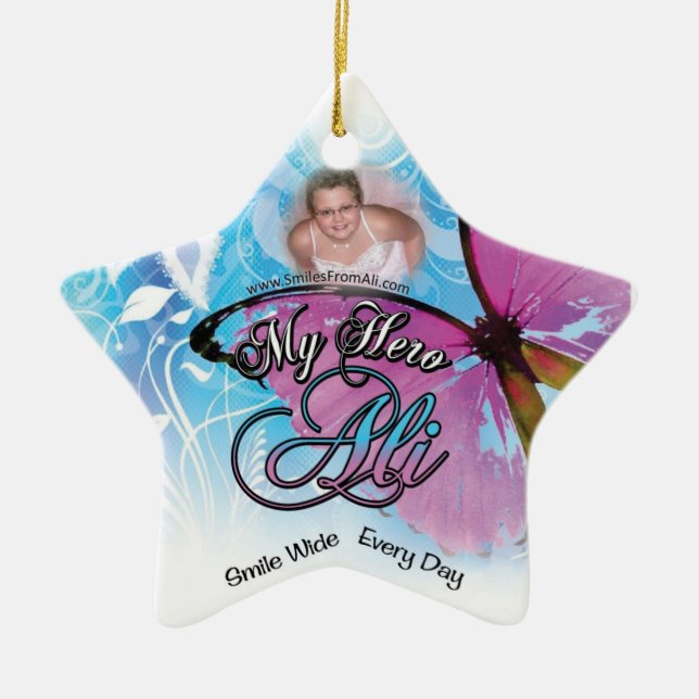 Ornamento da estrela de Ali Borgen (Frente)