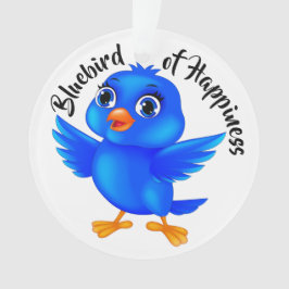 Ornamento da Felicidade de Bluebird