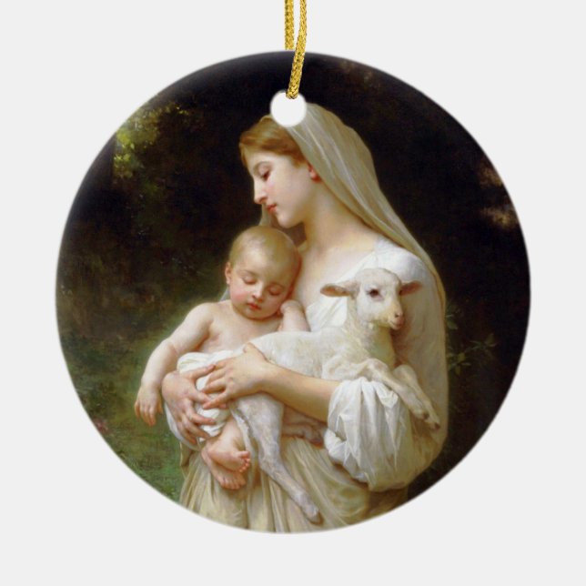 Ornamento da inocência de Bouguereau (Frente)