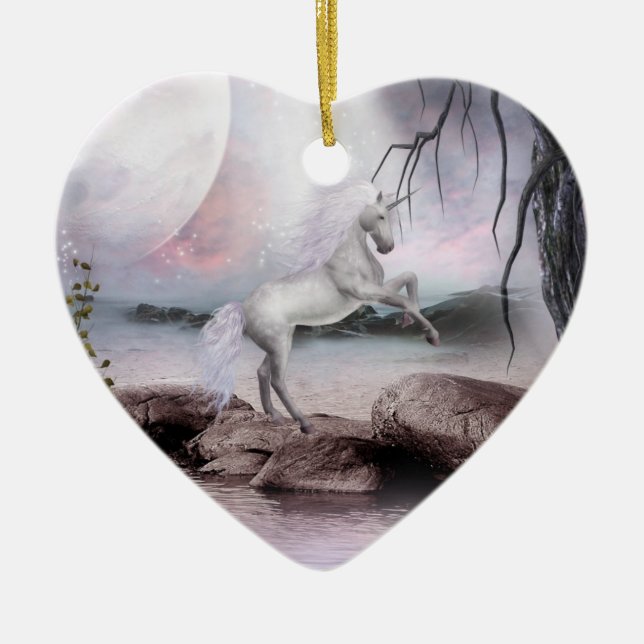 Ornamento da mágica do unicórnio (Frente)