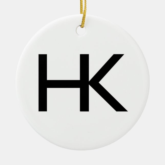 Ornamento da marca do rancho de Harris (Frente)