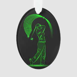 Ornamento da Medalha Golf