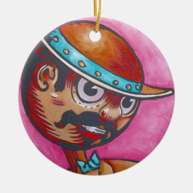 Ornamento da onça - Tik-Tok (Frente)