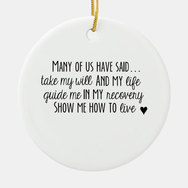 Ornamento da oração da etapa do NA ó (Frente)