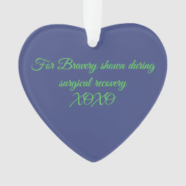 Ornamento da recuperação da cirurgia