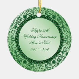 Ornamento da Ronda do 55.º Aniversário do Elegante