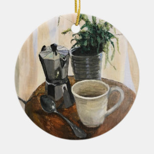 Ornamento da Taça Café