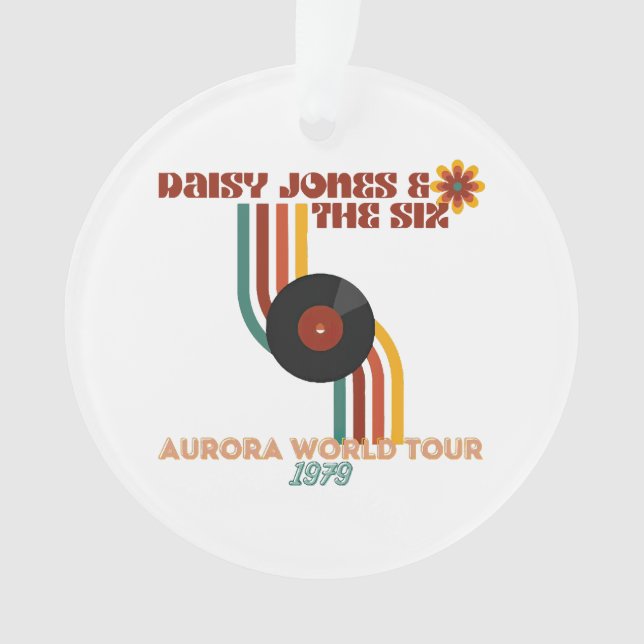 Ornamento Daisy Jones e The Six  (Frente)