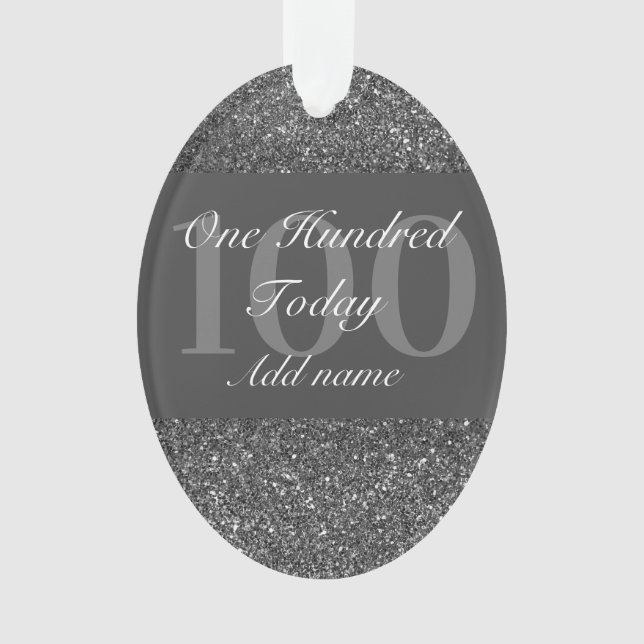 Ornamento Dama especial personalizado de adorno de aniversár (Frente)