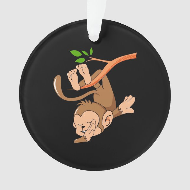 Ornamento Dance Monkey Dabbing (Frente)