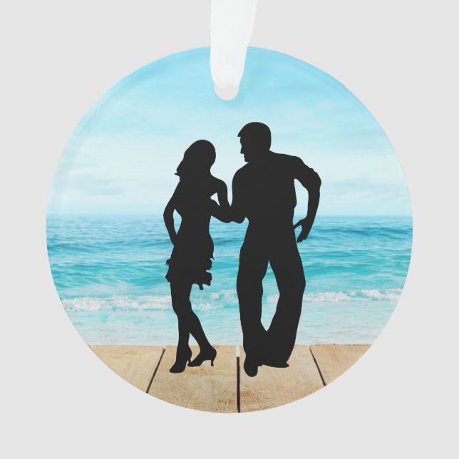 Ornamento Dance Ornament - Beach Shag Dancing (Frente)