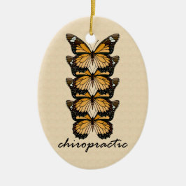 Ornamento das borboletas da quiroterapia