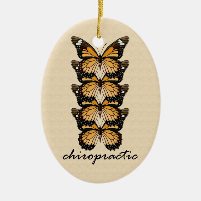 Ornamento das borboletas da quiroterapia (Frente)
