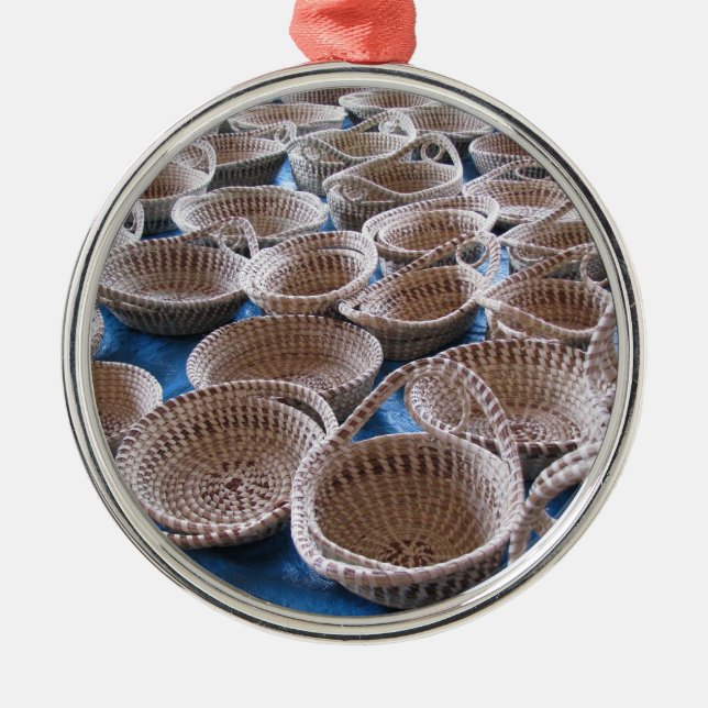 Ornamento das cestas do SC Sweetgrass de (Frente)